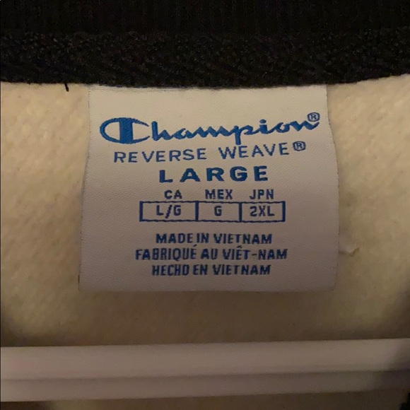 champion cropped crew neck - Picture 2 of 4